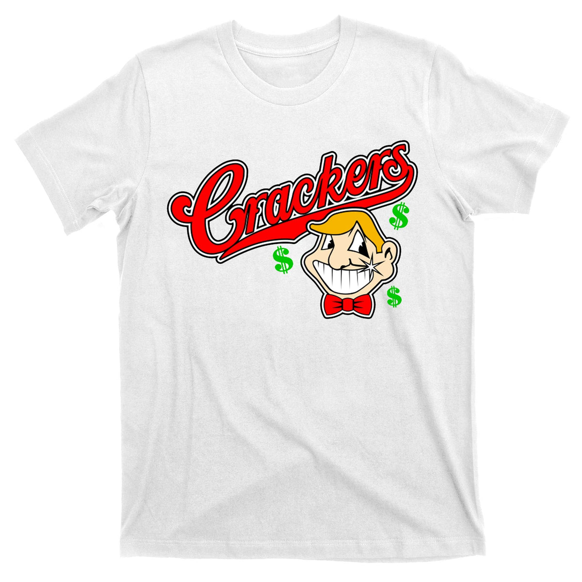 Caucasians Crackers Baseball Money Logo T-Shirt product image 11
