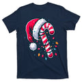 Candy Cane Christmas Lights Holiday T-Shirt product image 1