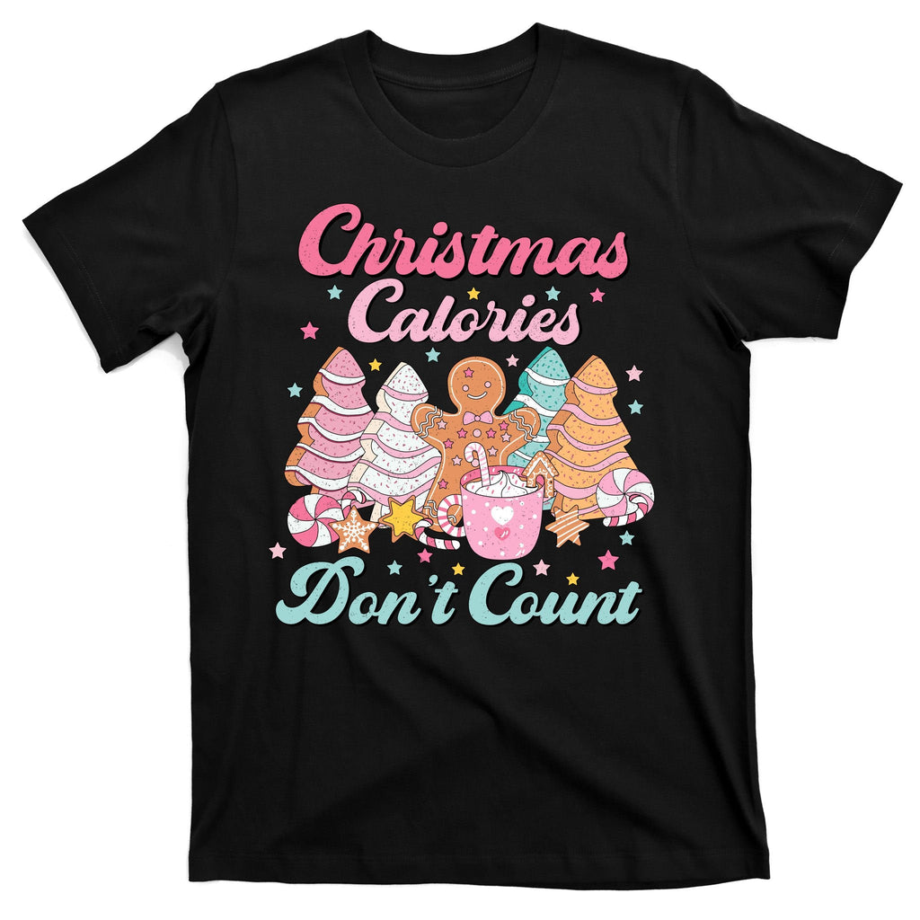 Christmas Calories Dont Count Funny Holiday T-Shirt product image 7