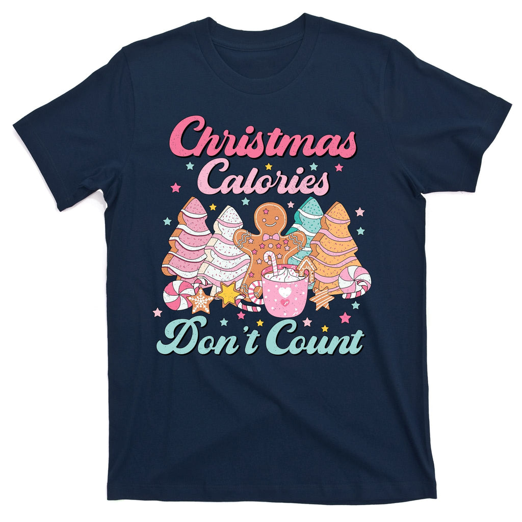 Christmas Calories Dont Count Funny Holiday T-Shirt product image 1