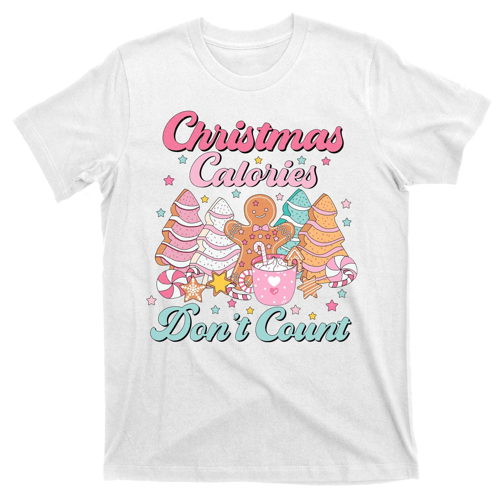 Christmas Calories Dont Count Funny Holiday T-Shirt product image 11