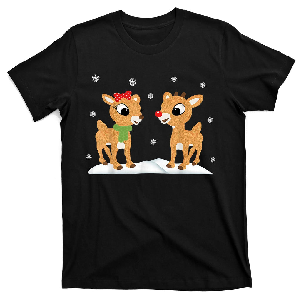 Cute Christmas Reindeers T-Shirt product image 7
