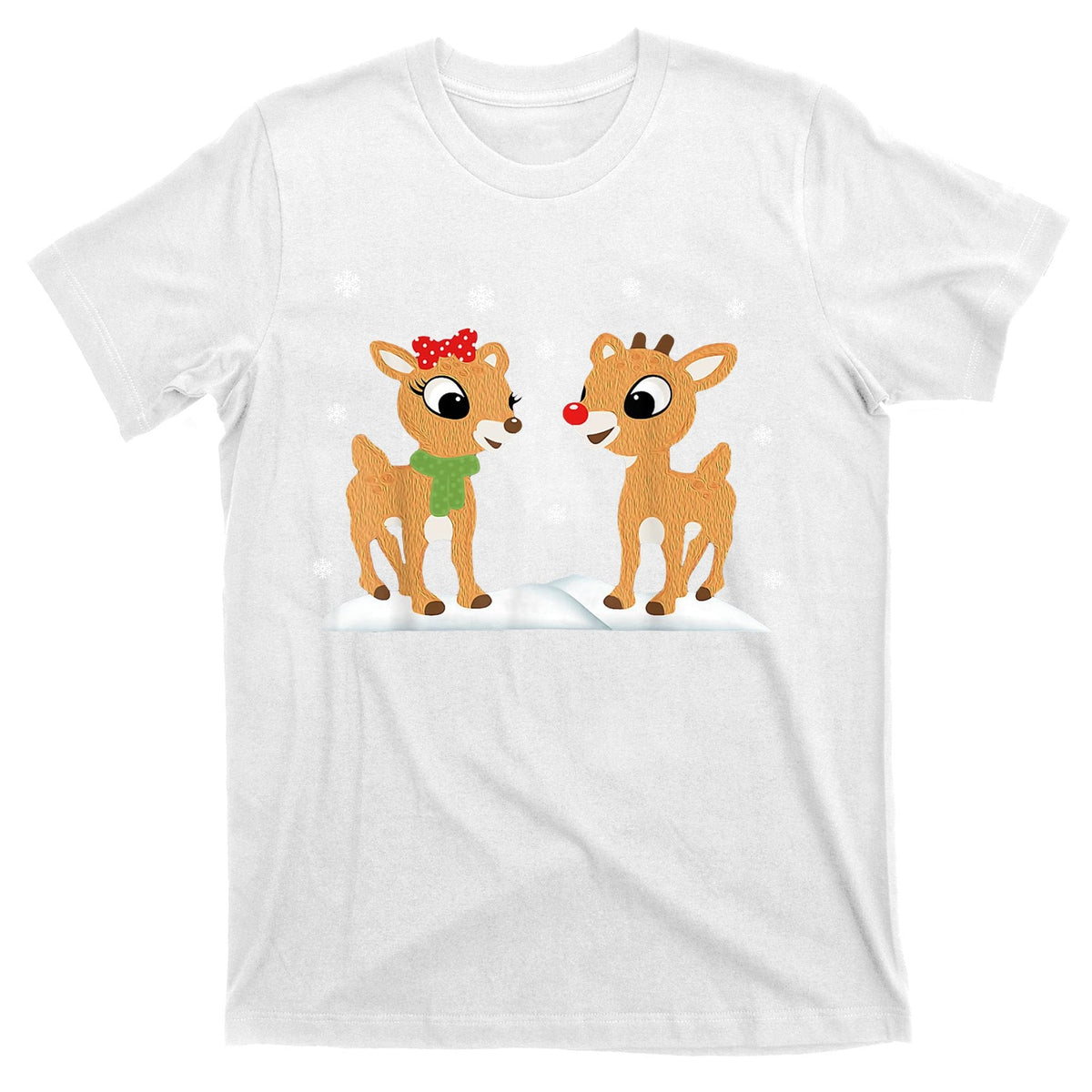 Cute Christmas Reindeers T-Shirt product image 11