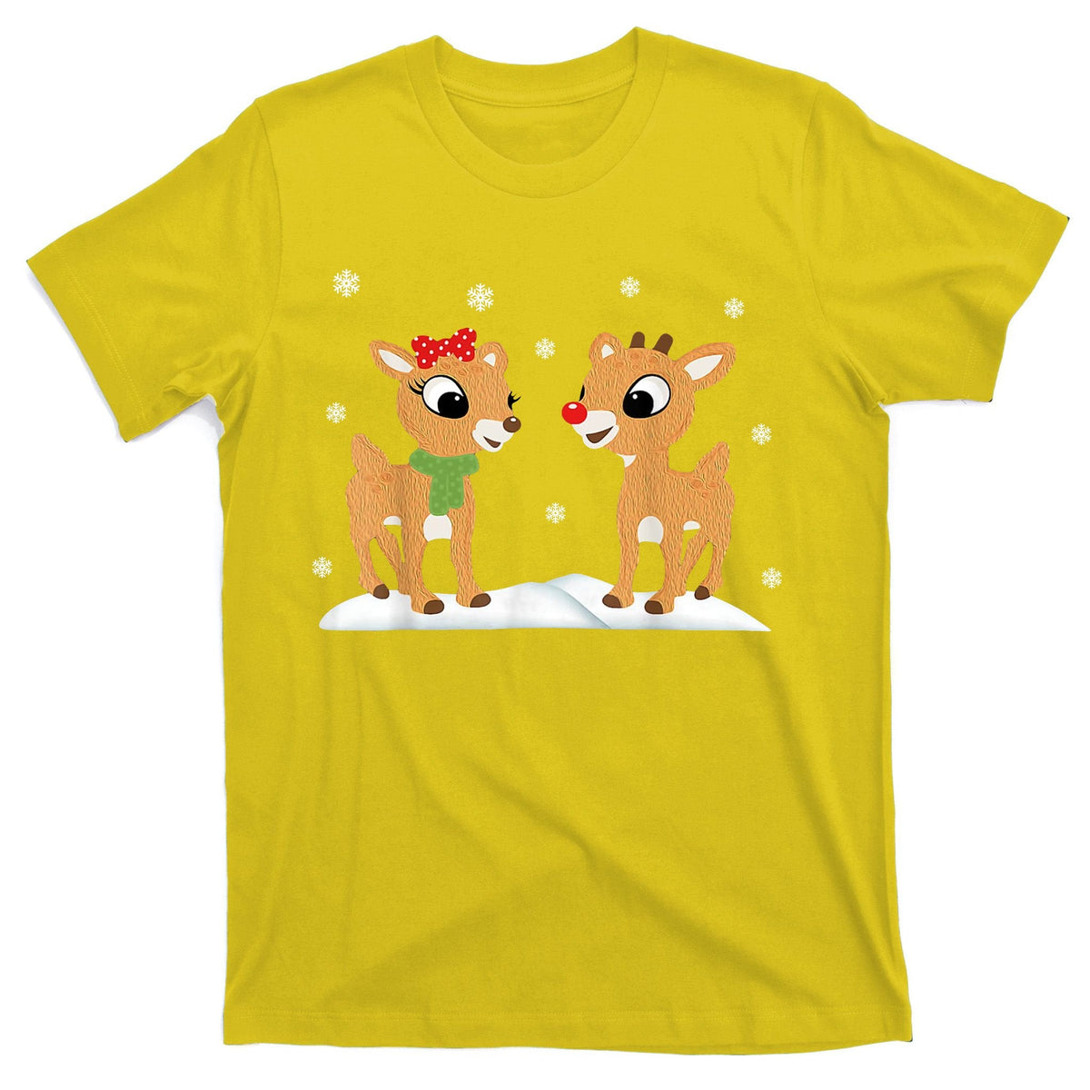 Cute Christmas Reindeers T-Shirt product image 3
