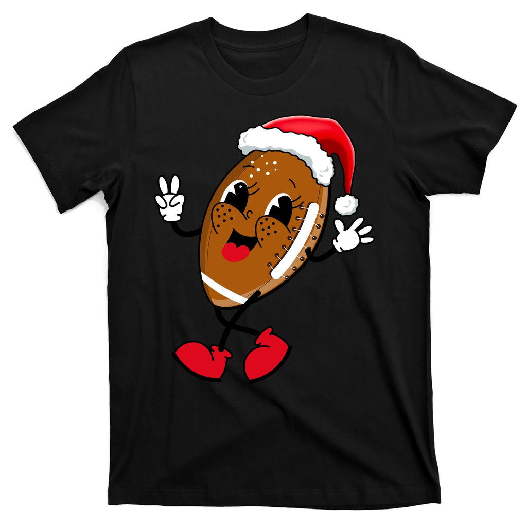 Christmas Football Holiday Sport T-Shirt product image 7