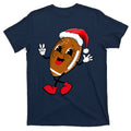 Christmas Football Holiday Sport T-Shirt product image 1