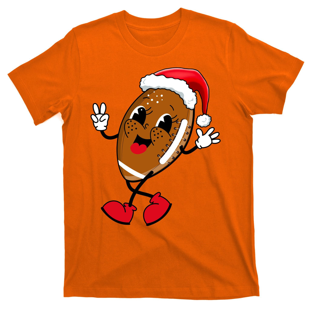 Christmas Football Holiday Sport T-Shirt product image 5