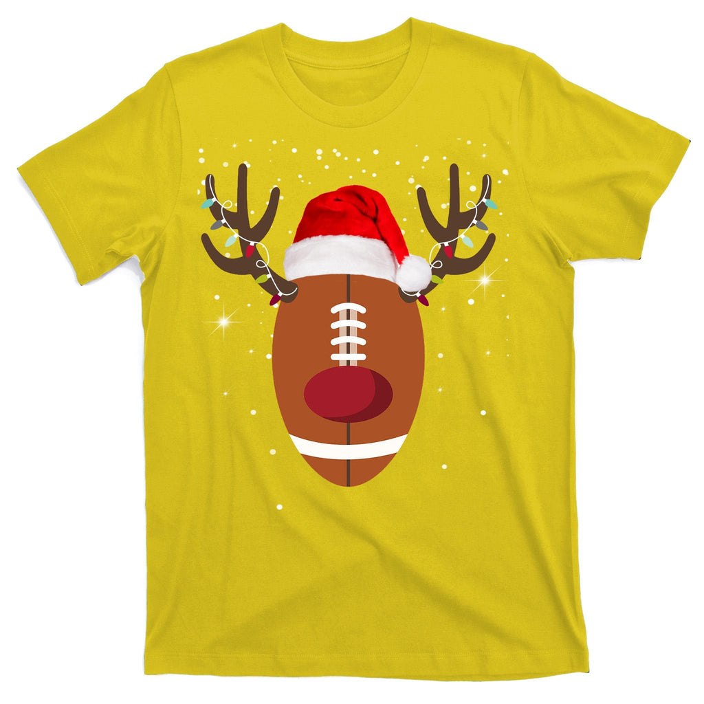 Christmas Football Reindeer T-Shirt product image 3