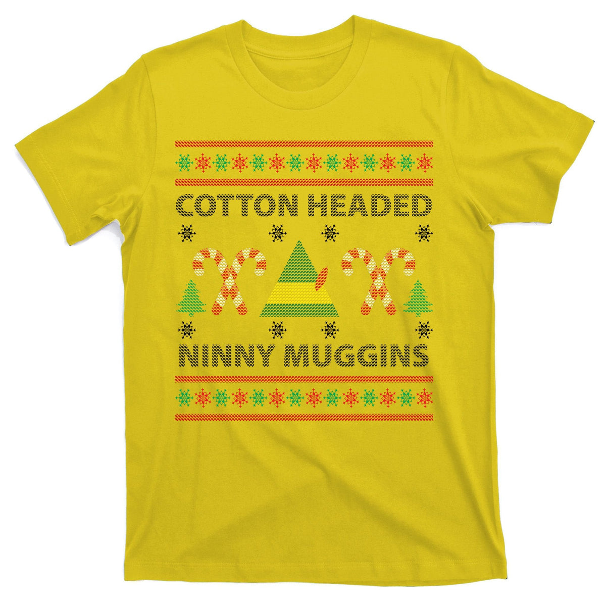 Cotton Headed Ninny Muggins Ugly Christmas Sweater Design product image 3
