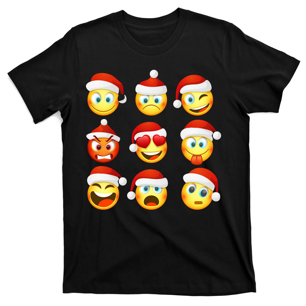 Christmas Emoji's Smiley T-Shirt product image 7