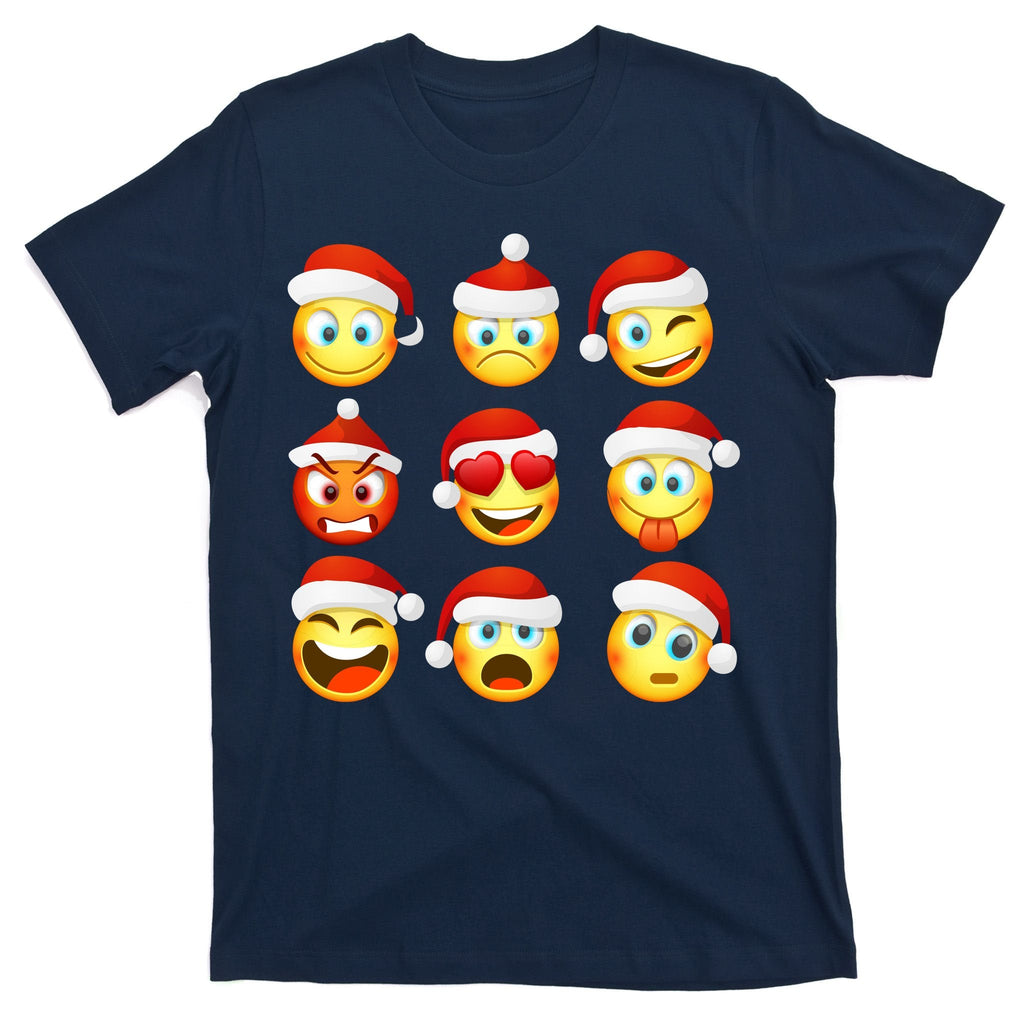 Christmas Emoji's Smiley T-Shirt product image 1