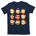 Christmas Emoji's Smiley T-Shirt product image 1