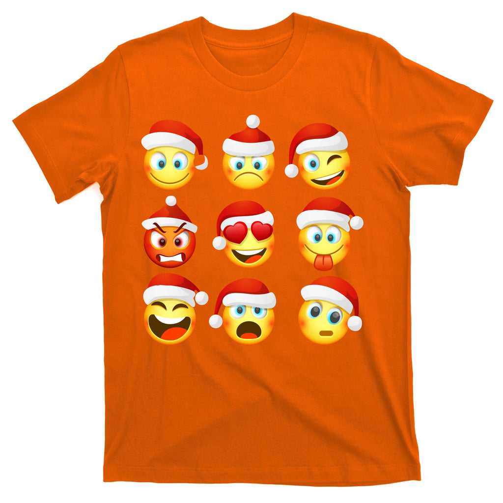 Christmas Emoji's Smiley T-Shirt product image 5