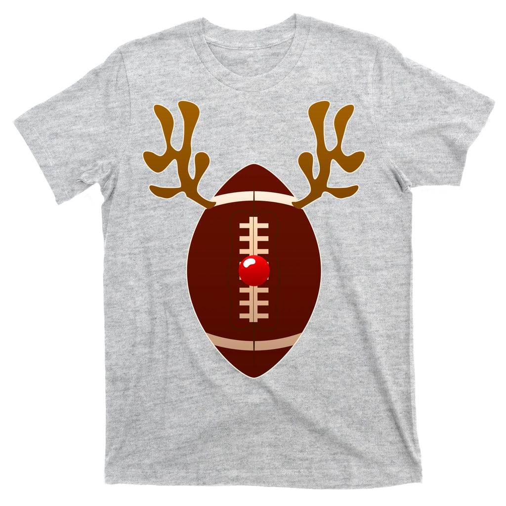 Christmas Football Reindeer T-Shirt product image 9