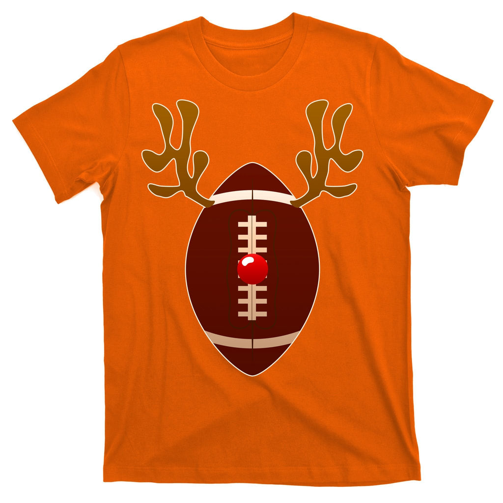 Christmas Football Reindeer T-Shirt product image 5