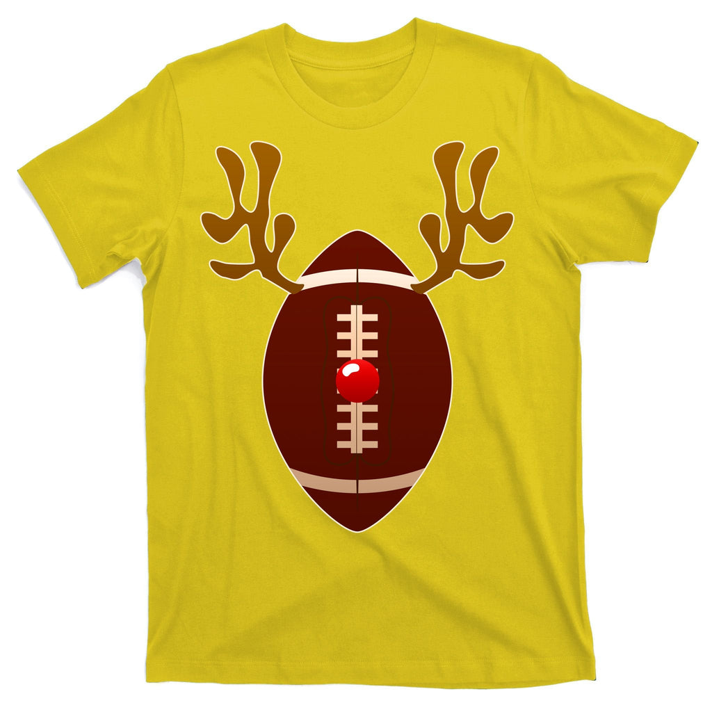 Christmas Football Reindeer T-Shirt product image 3