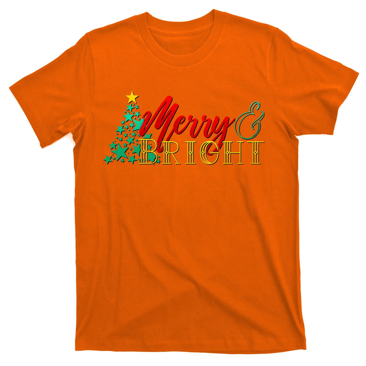 Christmas Merry & Bright T-Shirt product image 5