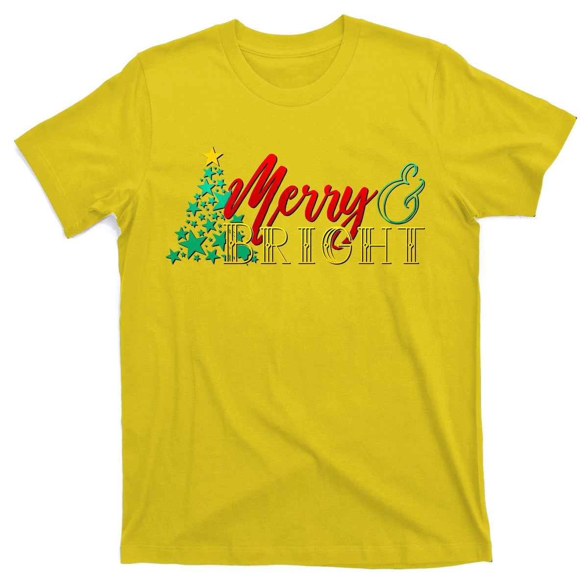 Christmas Merry & Bright T-Shirt product image 3