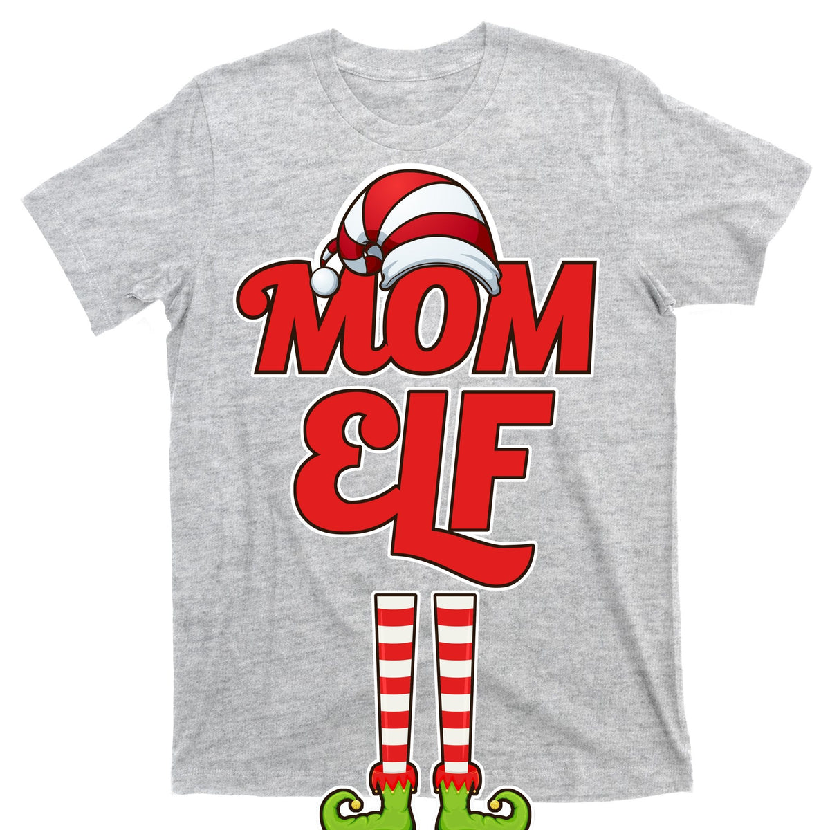 Christmas Mom Elf T-Shirt product image 9