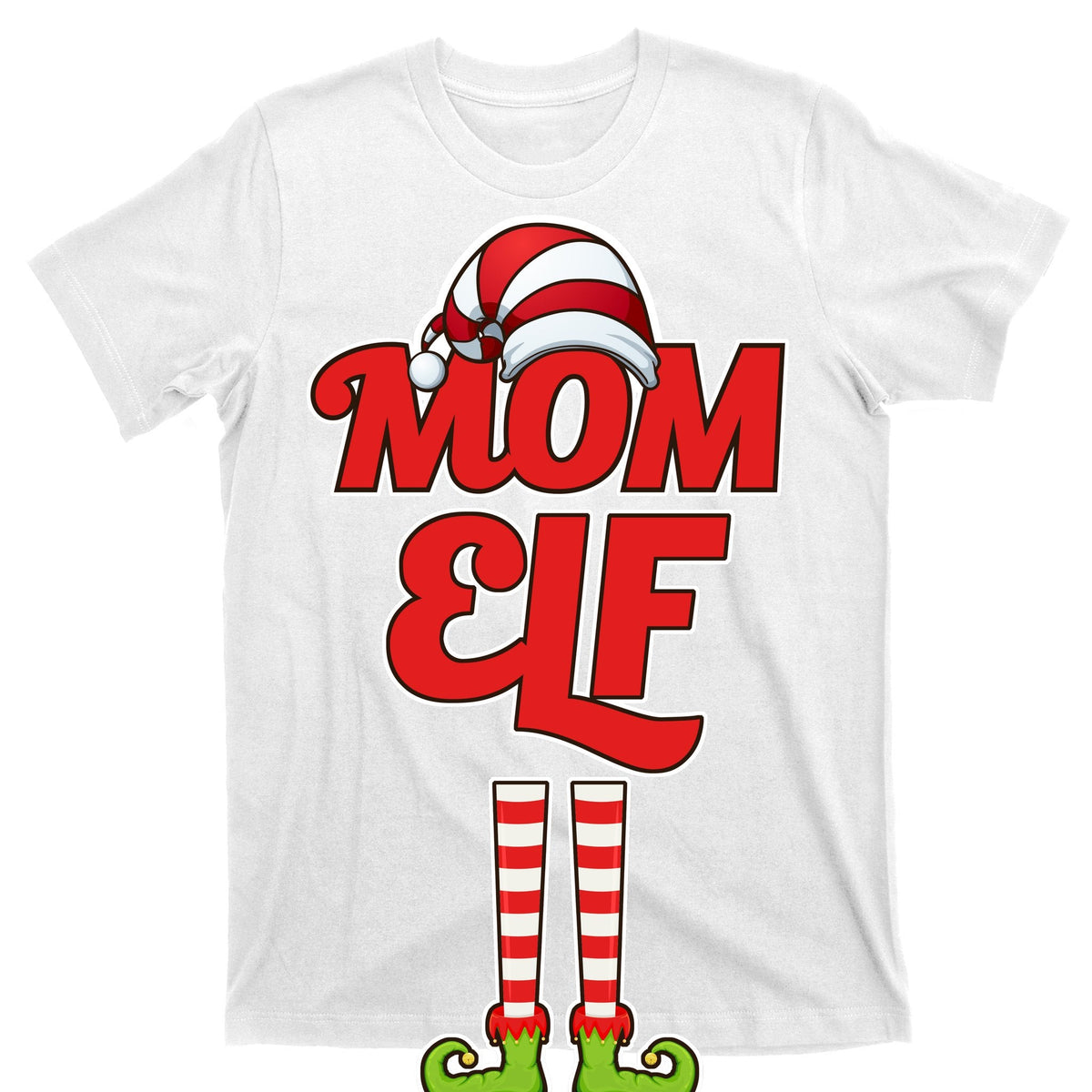 Christmas Mom Elf T-Shirt product image 11
