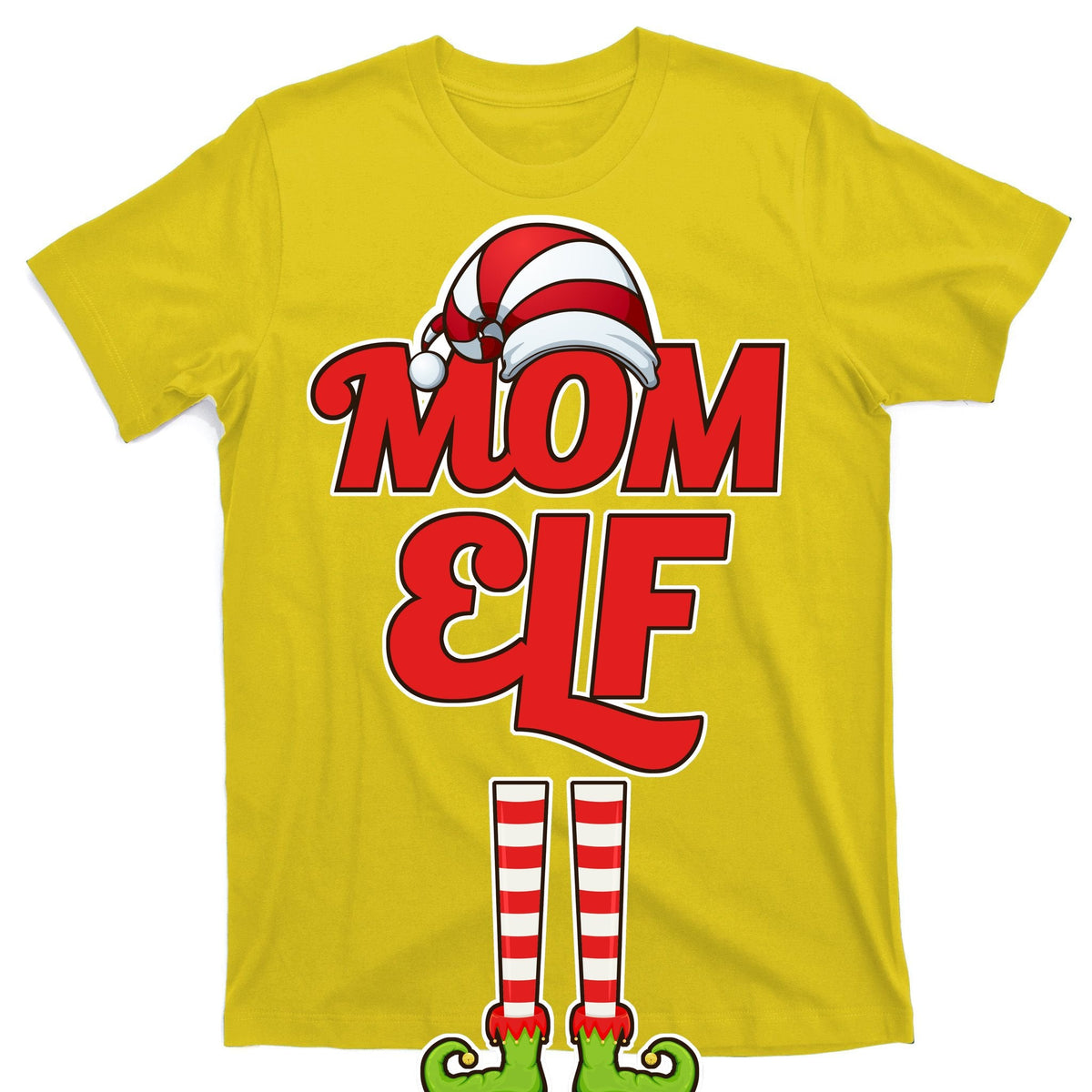 Christmas Mom Elf T-Shirt product image 3