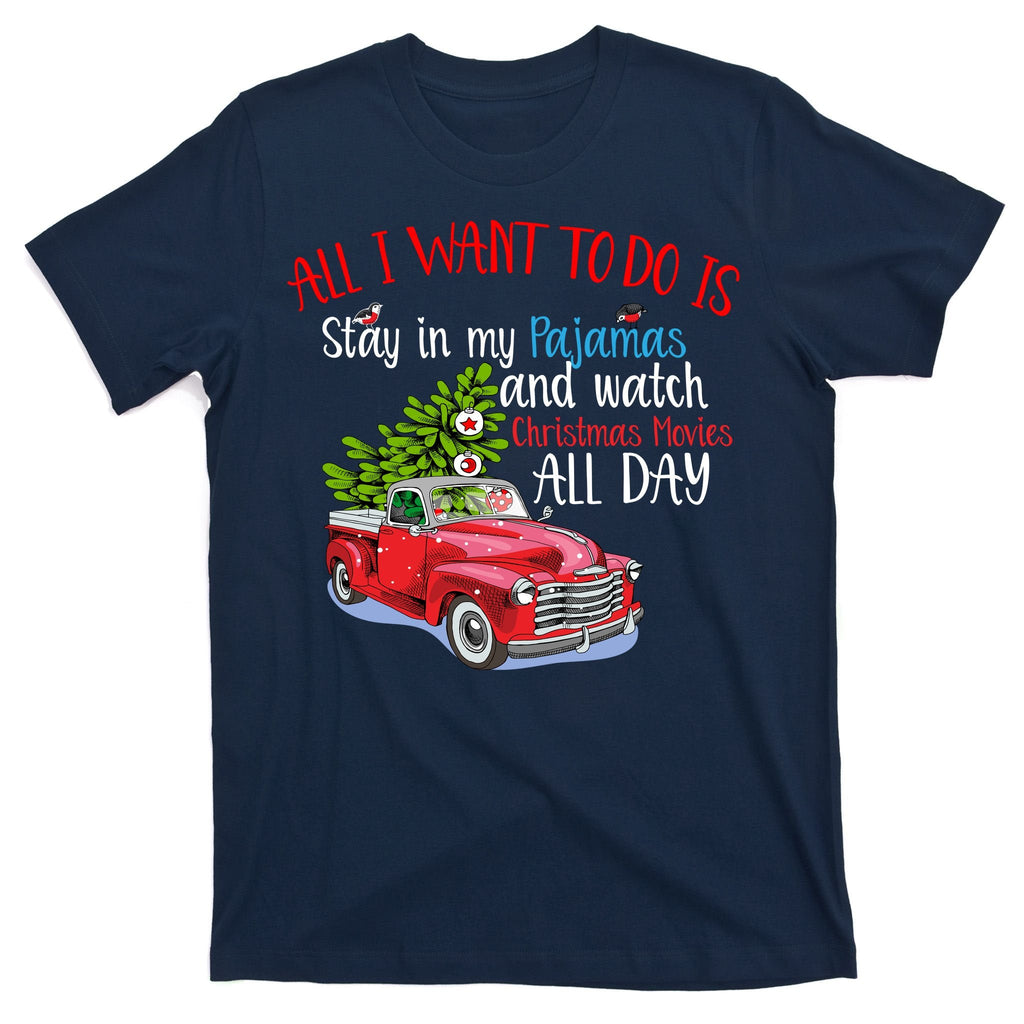 Christmas Movies And Pajamas T-Shirt product image 1
