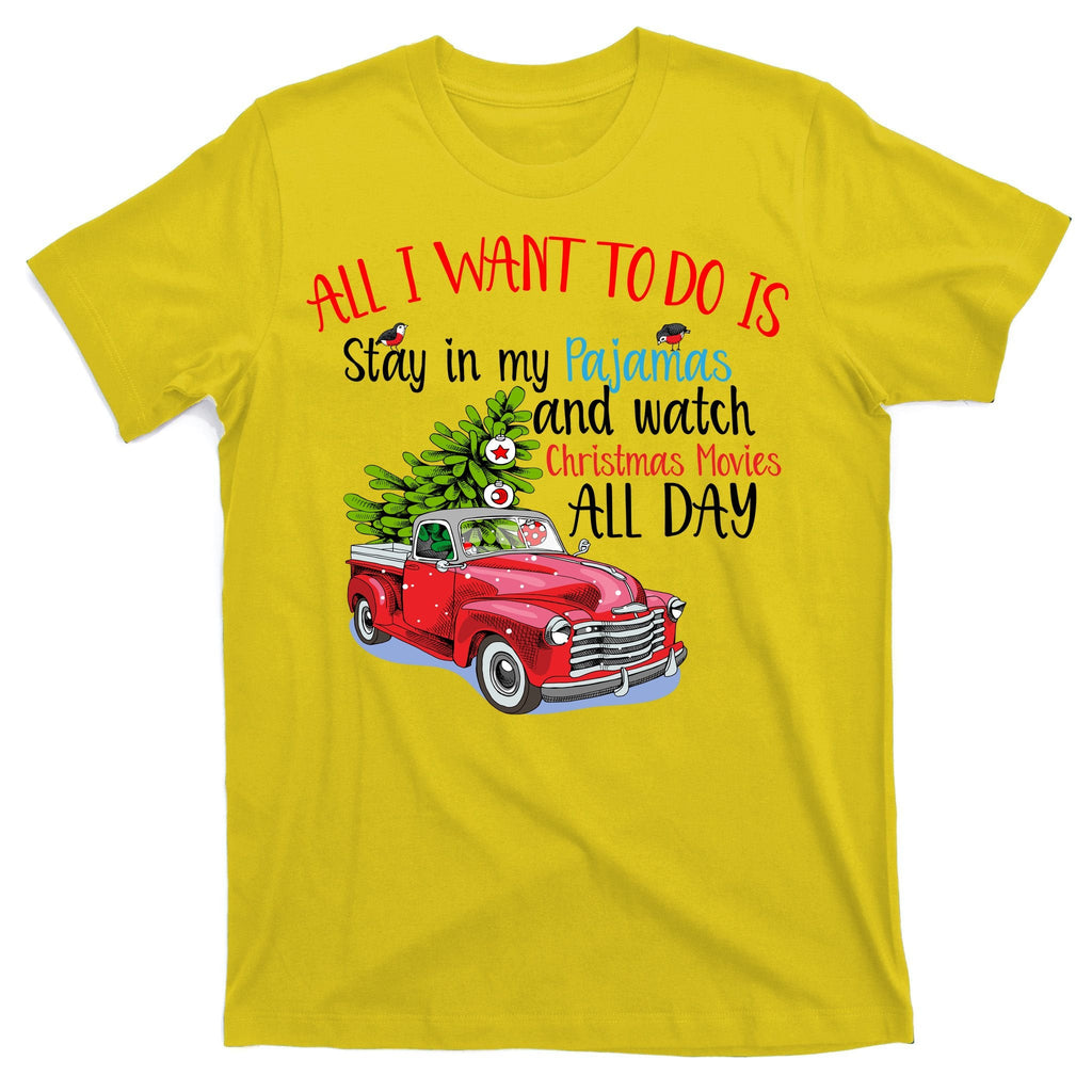 Christmas Movies And Pajamas T-Shirt product image 3