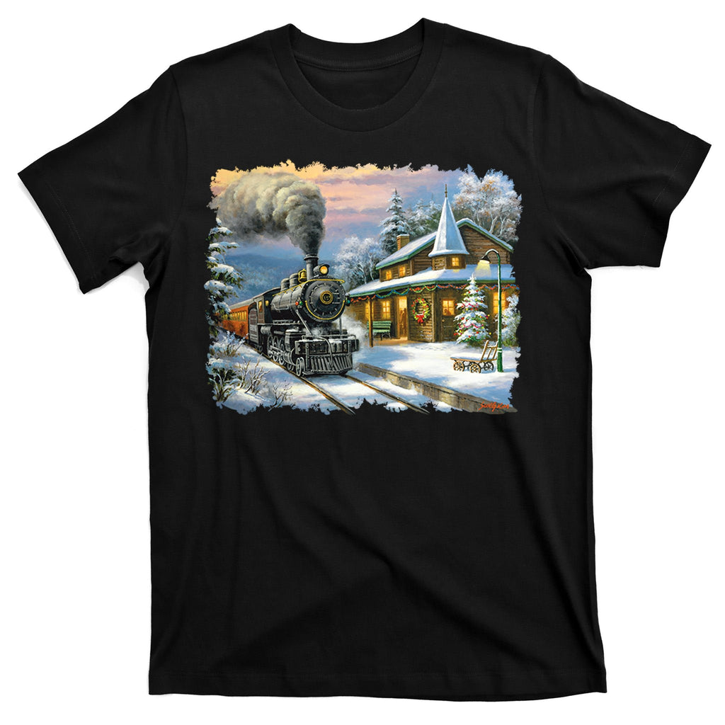Christmas Train T-Shirt product image 7