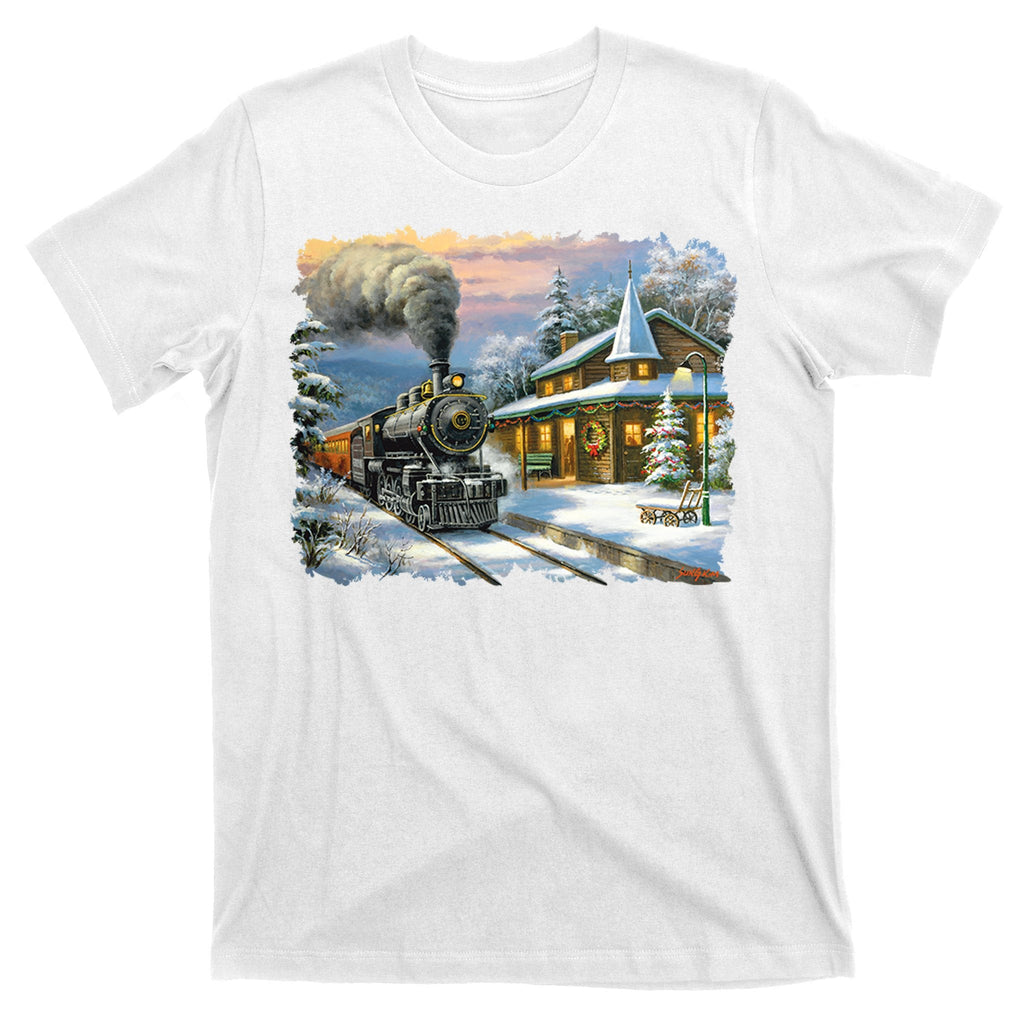 Christmas Train T-Shirt product image 11