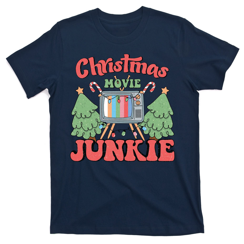 Christmas Movie Junkie T-Shirt product image 1
