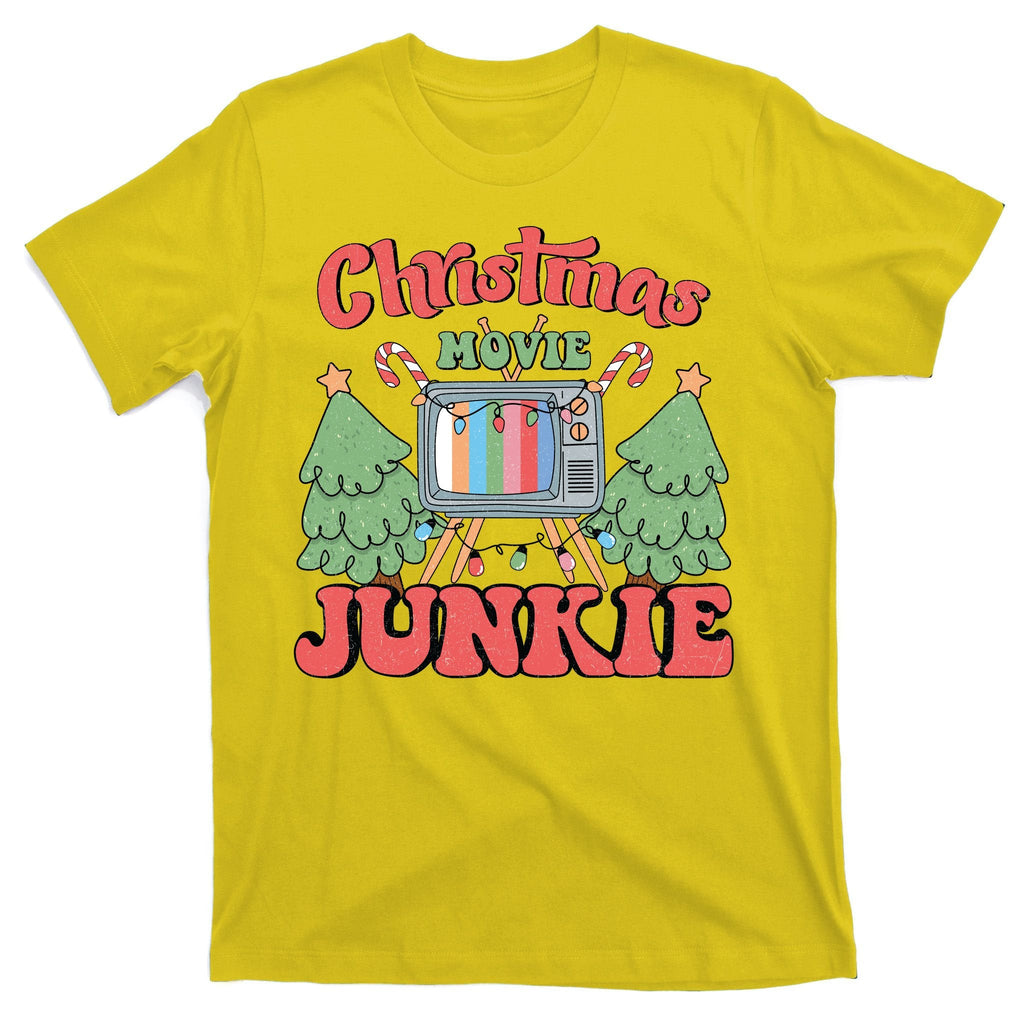 Christmas Movie Junkie T-Shirt product image 3