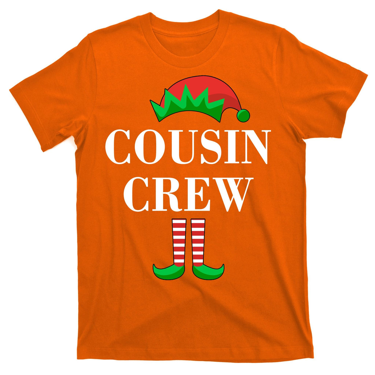 Cousin Crew Elf Family Matching Christmas T-Shirt product image 5