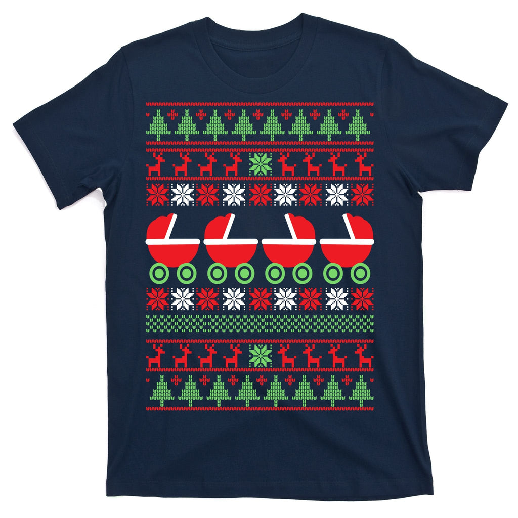 Cradle Ugly Christmas Sweater T-Shirt product image 1