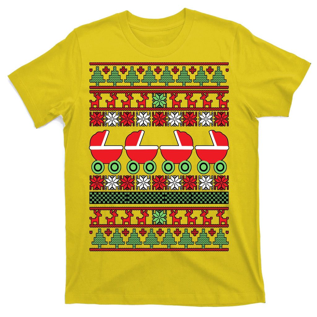 Cradle Ugly Christmas Sweater T-Shirt product image 3