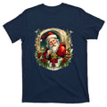 Christmas Spirit Santa Illustration T-Shirt product image 1
