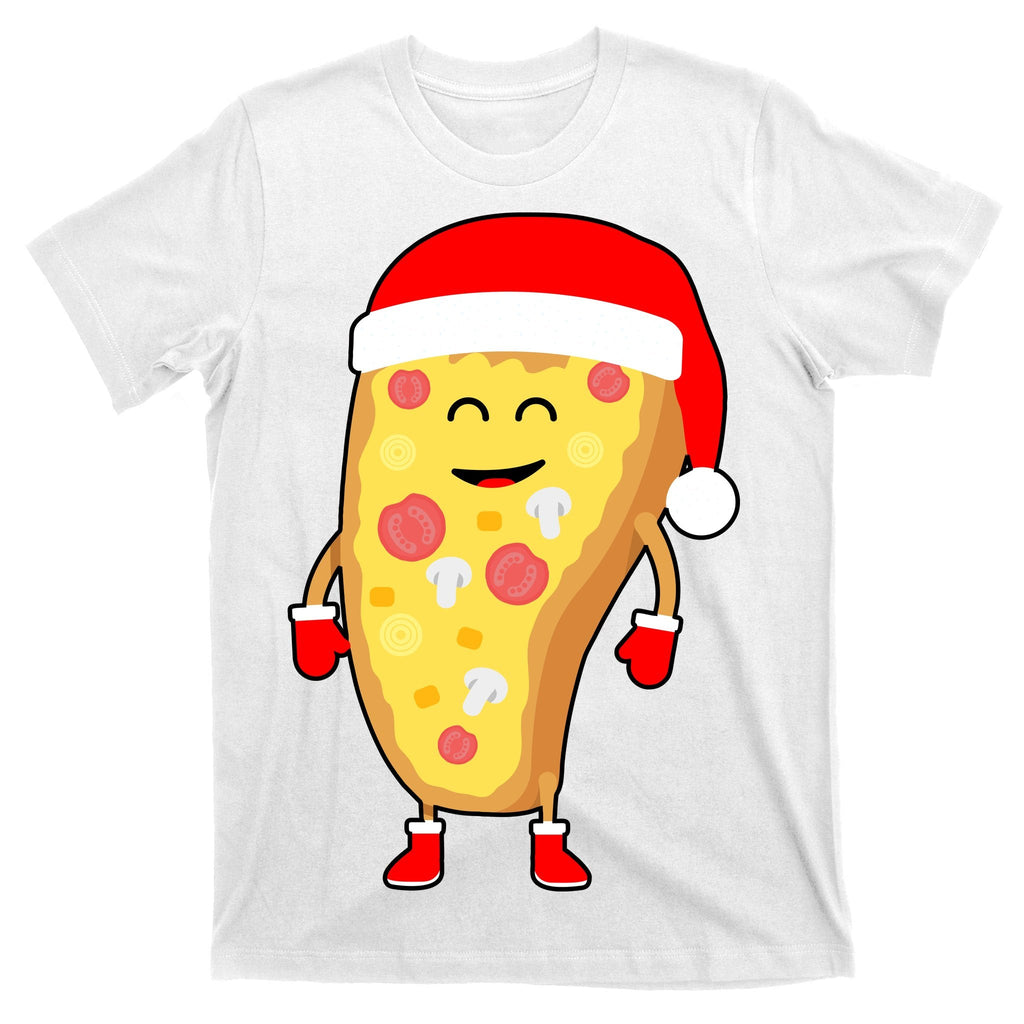 Cute Christmas Pizza Guy T-Shirt product image 11