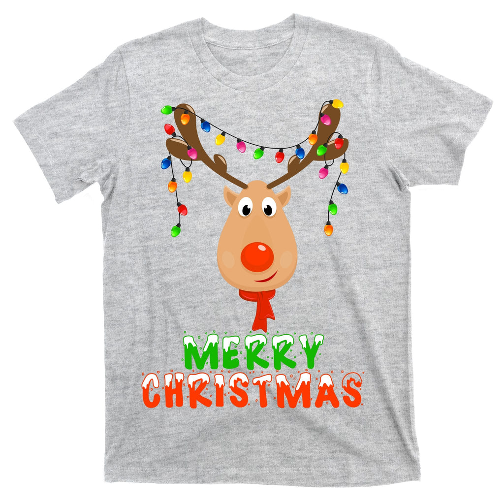 Cute Merry Christmas Reindeer T-Shirt product image 9