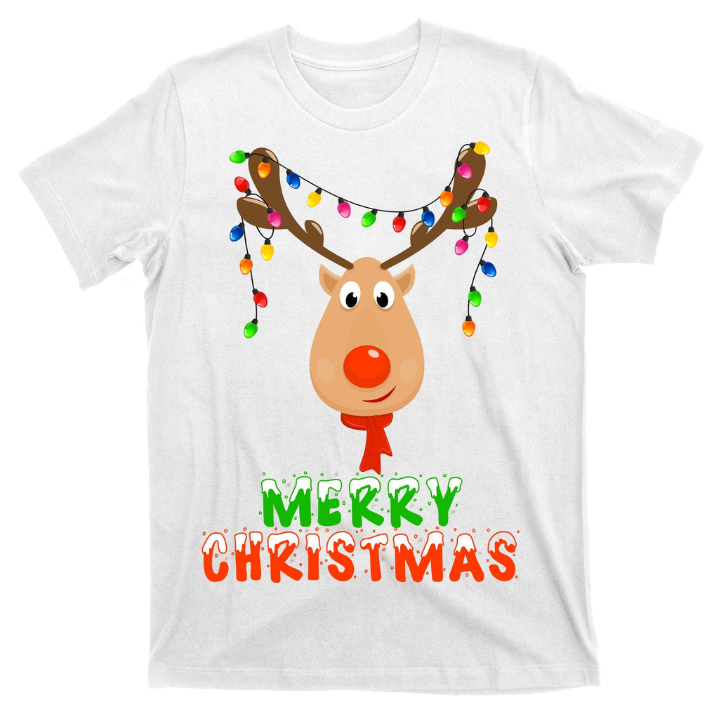 Cute Merry Christmas Reindeer T-Shirt product image 11