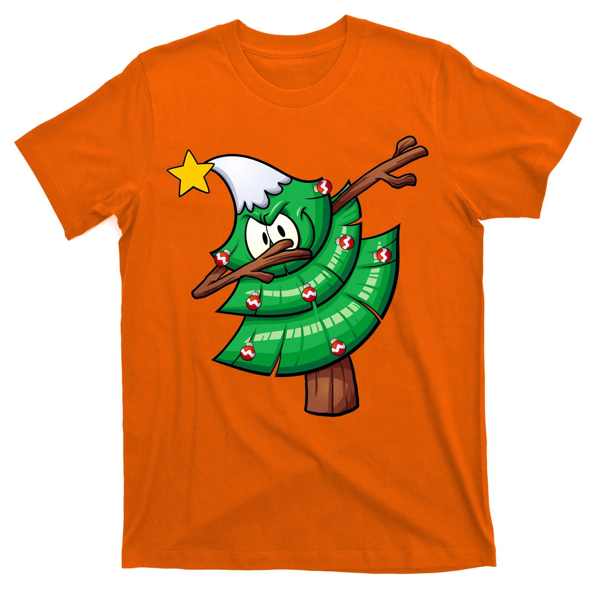 Dabbing Christmas Tree T-Shirt product image 5