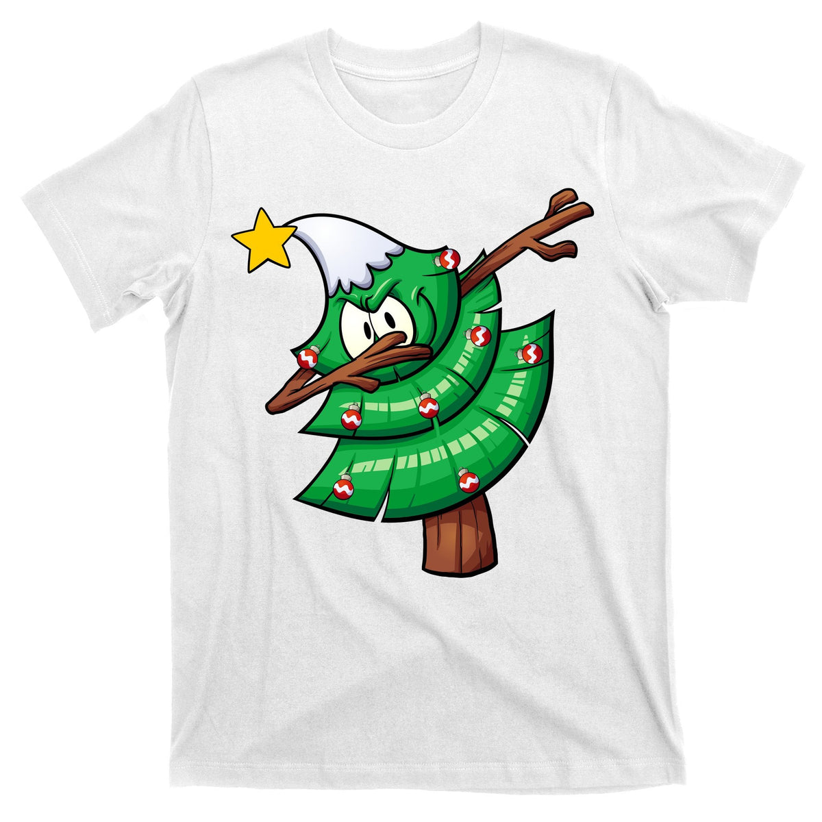 Dabbing Christmas Tree T-Shirt product image 11