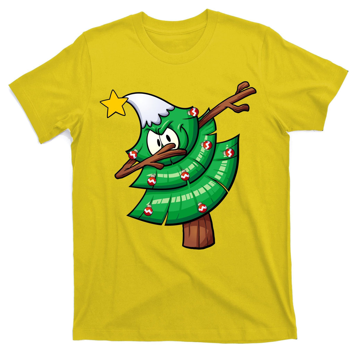 Dabbing Christmas Tree T-Shirt product image 3