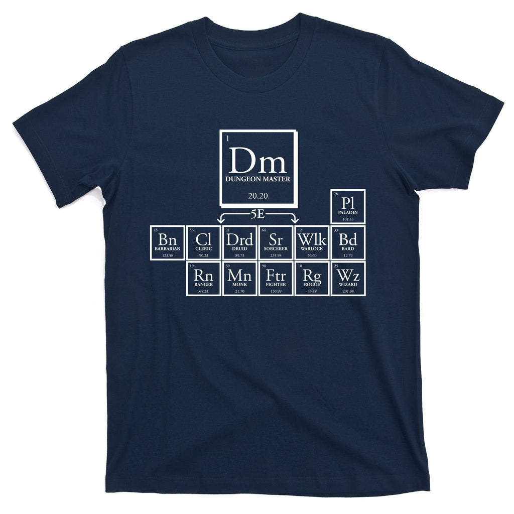 DnD Dungeon And Dragons Periodic Table T-Shirt product image 1
