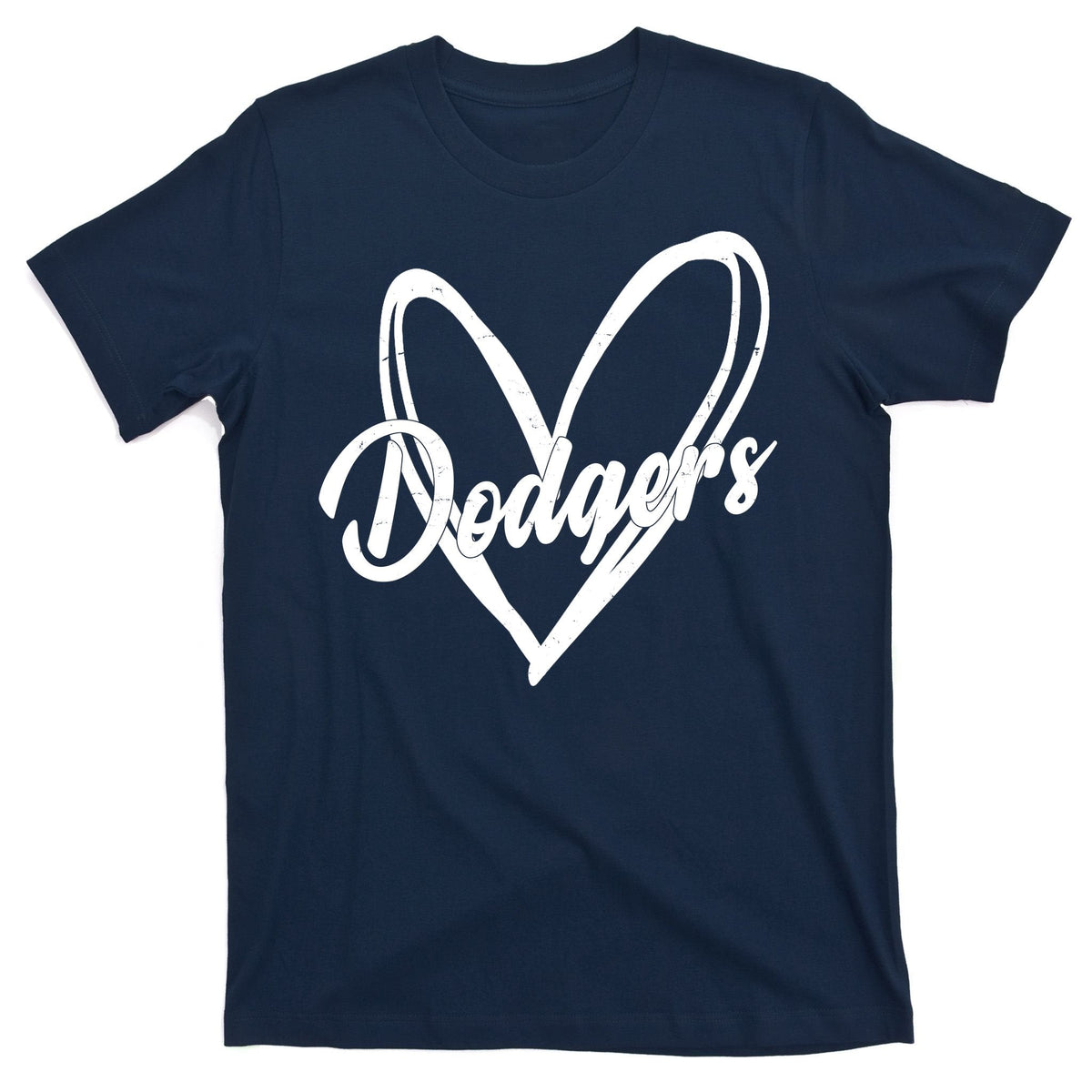 Dodgers Heart Sport Lover Fan T-Shirt product image 1