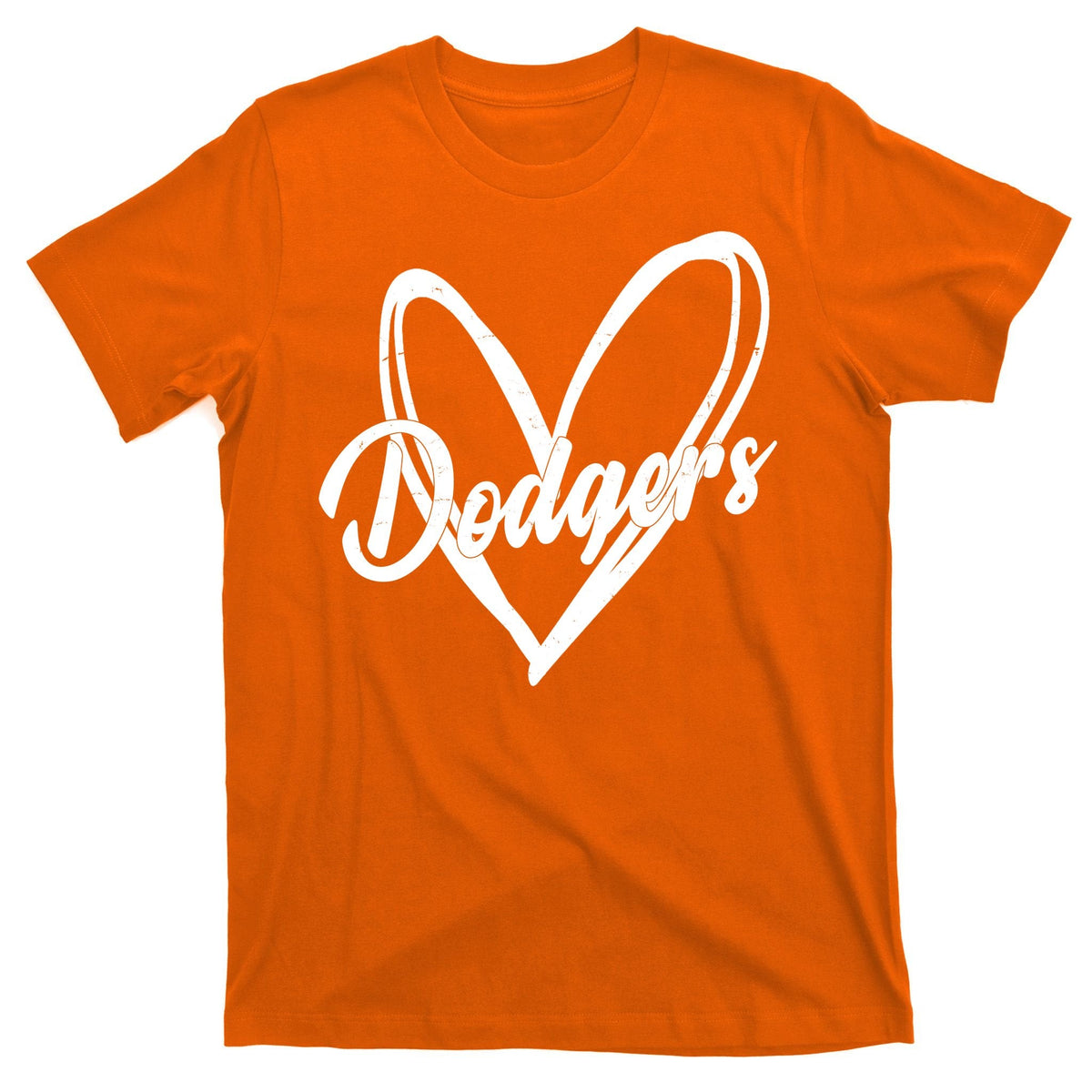 Dodgers Heart Sport Lover Fan T-Shirt product image 5