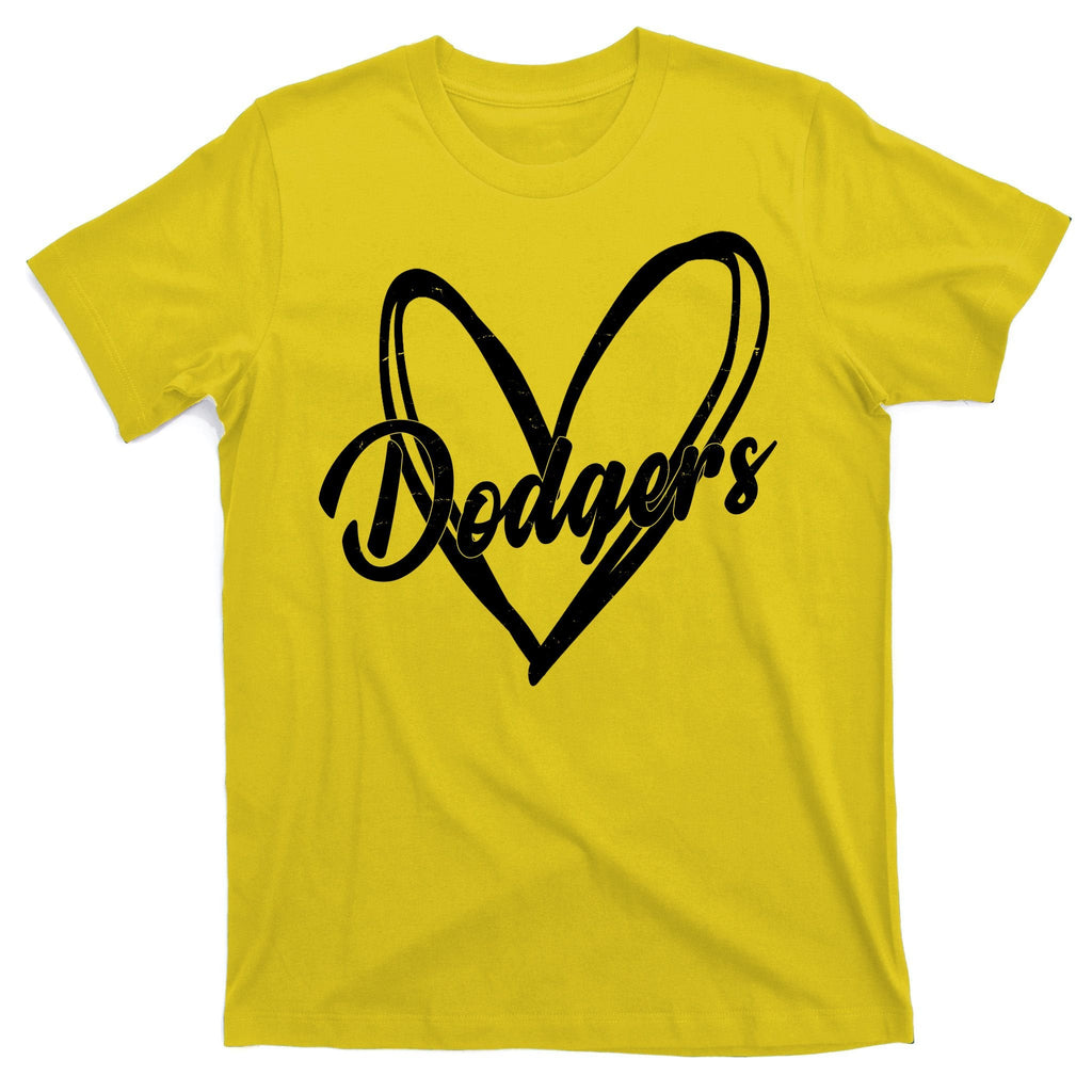 Dodgers Heart Sport Lover Fan T-Shirt product image 3
