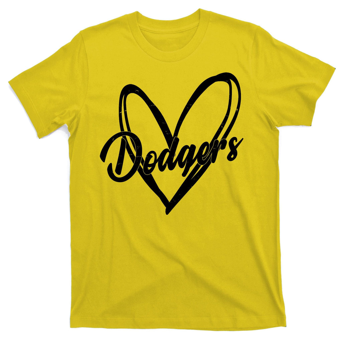 Dodgers Heart Sport Lover Fan T-Shirt product image 3