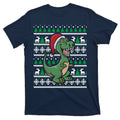 Dinosaur Ugly Christmas T-Shirt product image 1