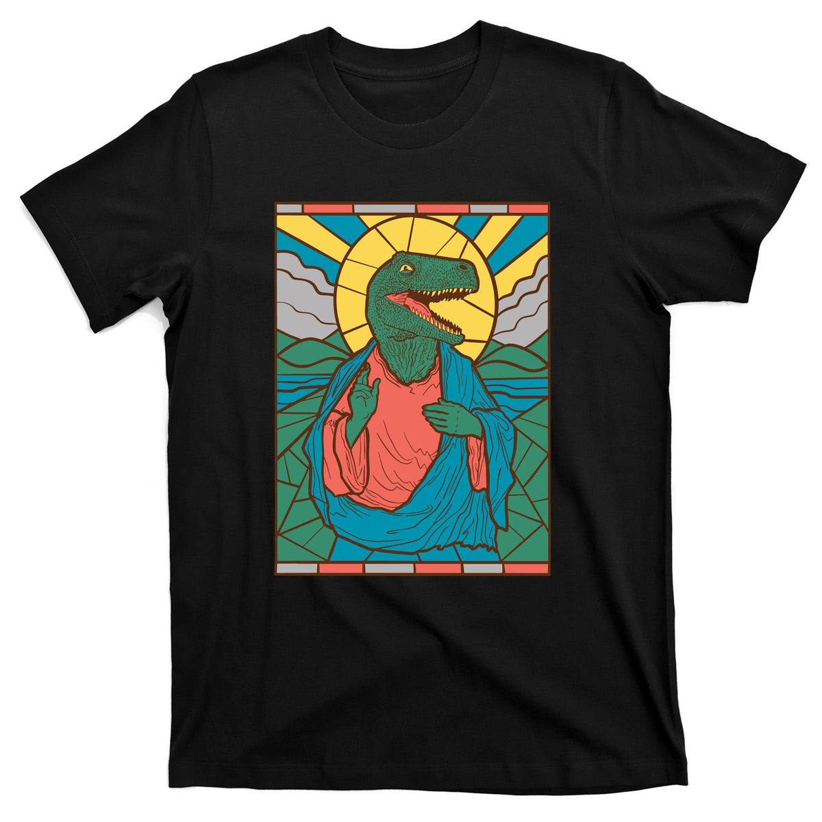 Dinosaur Jesus T-Shirt product image 7