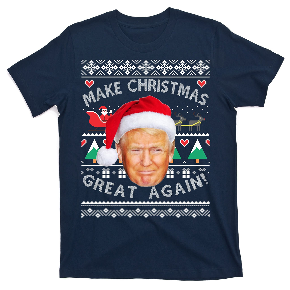Donald Trump Christmas T-Shirt product image 1