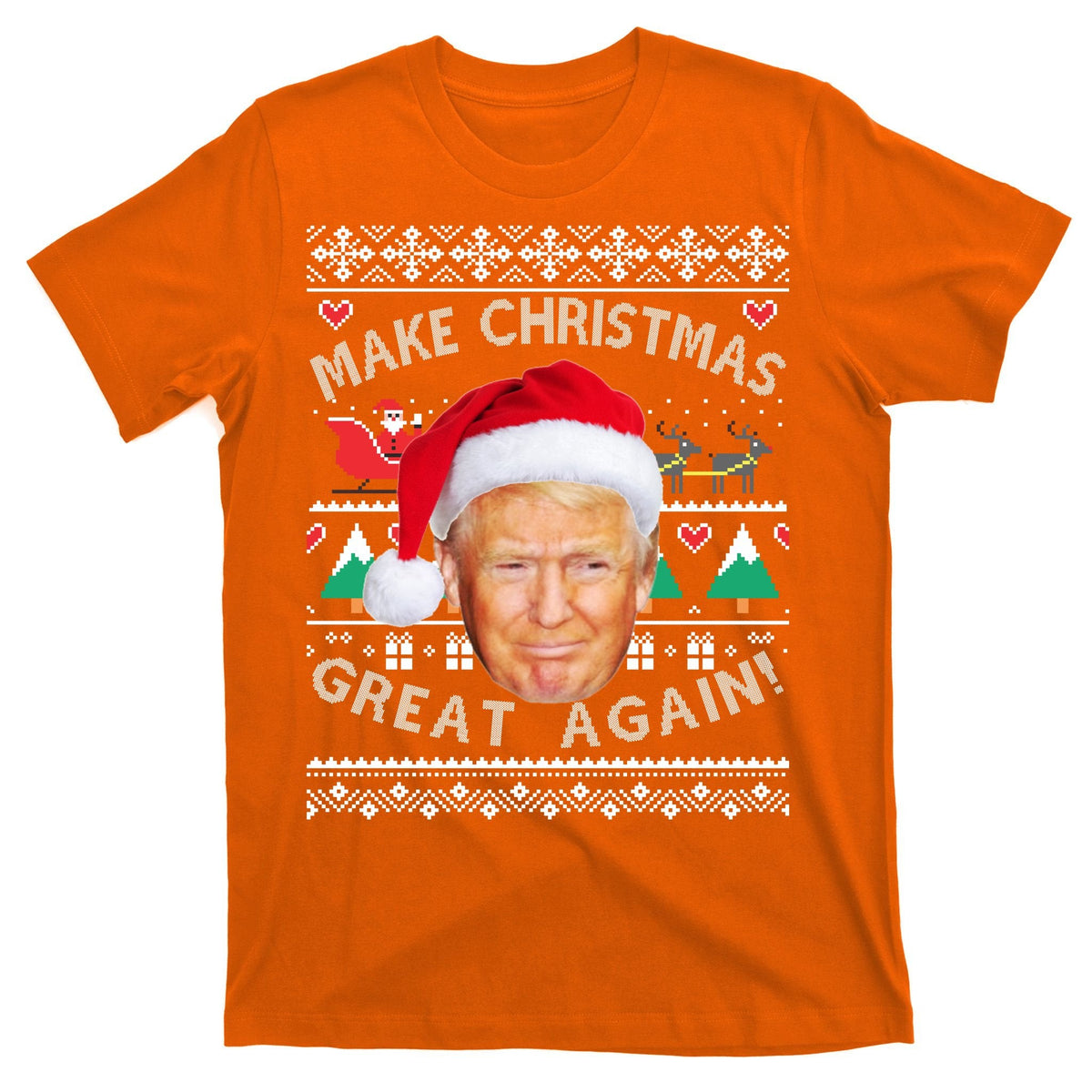 Donald Trump Christmas T-Shirt product image 5